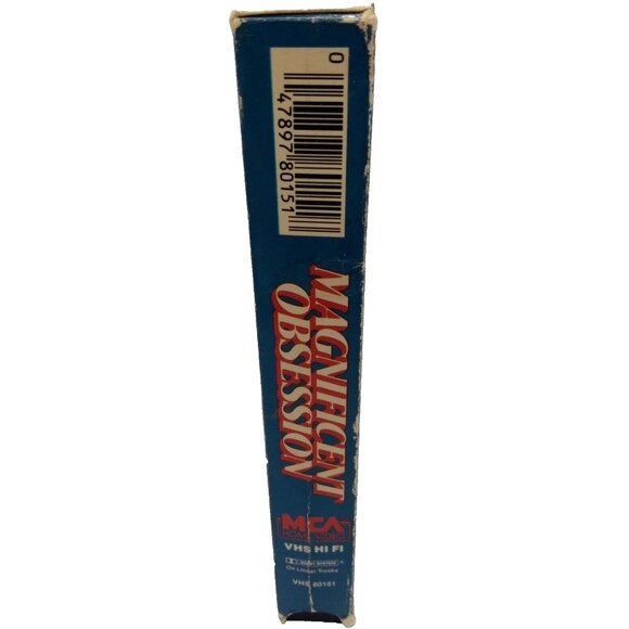 Magnificent Obsession VHS Jane Wyman Rock Hudson Barbara Rush 1992 - Picture 4 of 10